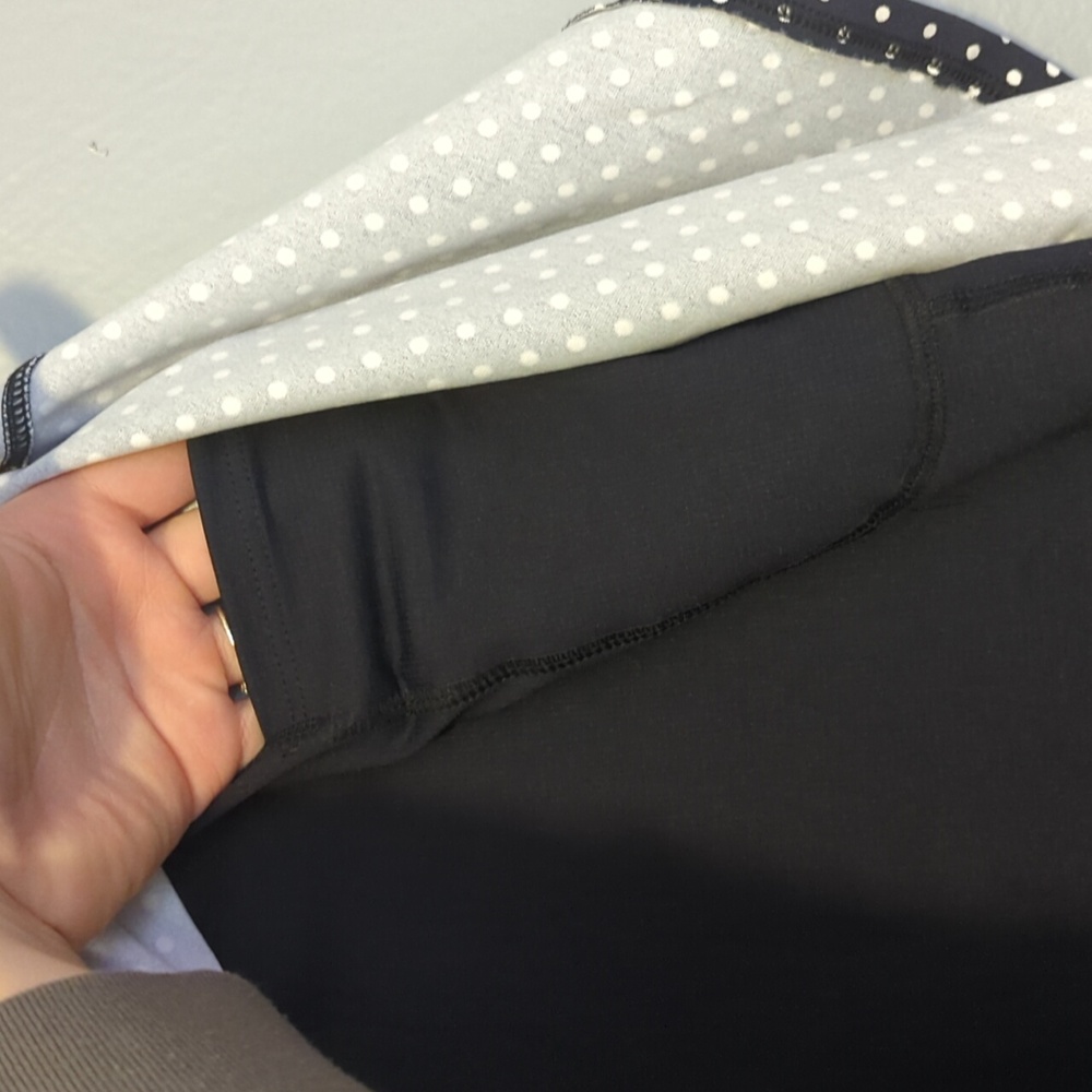 Donajo Black Polka Dot Athletic Shorts With Pockets Size 3 - Picture 8 of 9